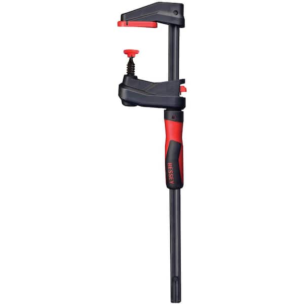 BESSEY Clutch Style 12 in. Capacity Bar Clamp with Wood Handle and 2-1/2  in. Throat Depth GSCC2.512 - The Home Depot