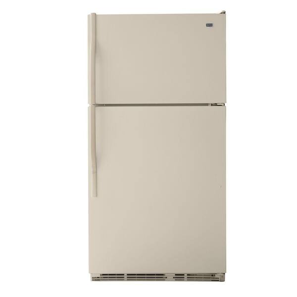 Maytag 20.6 cu. ft. Top Freezer Refrigerator in Bisque