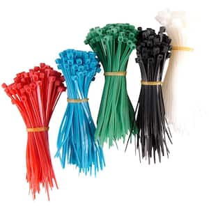 Details about   8 Inch Nylon UV Resistant Cable Wire Zip Tie 40 lbs Black 300 Pack Lot Pcs Qty 