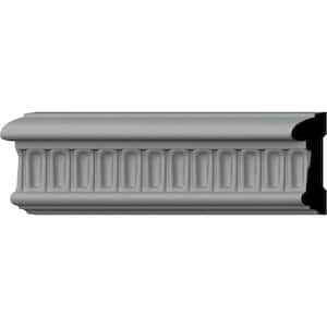 SAMPLE - 1-1/8 in. x 12 in. x 3-1/4 in. Urethane Viceroy Panel Moulding