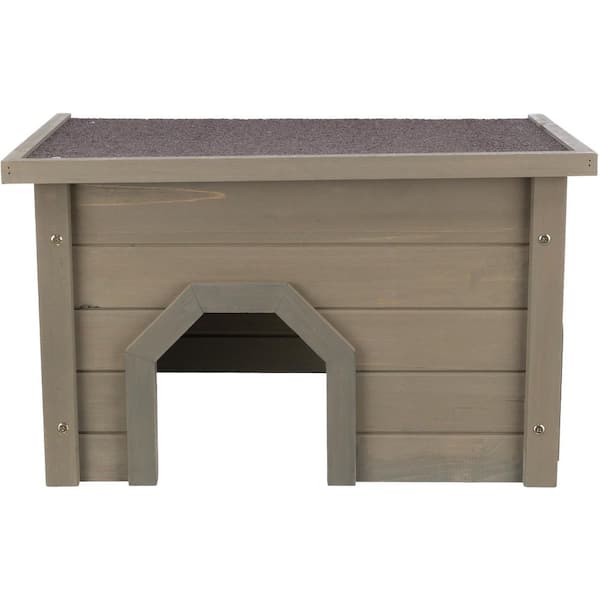 TRIXIE Natura Small Animal House, Gray-Green