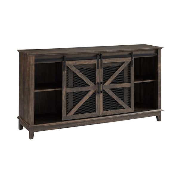 Home Source Industries Home Source Oak TV Stand for TV up to 60 in.