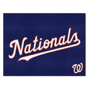 Washington Nationals Navy 3 ft. x 3.5 ft. All-Star Area Rug
