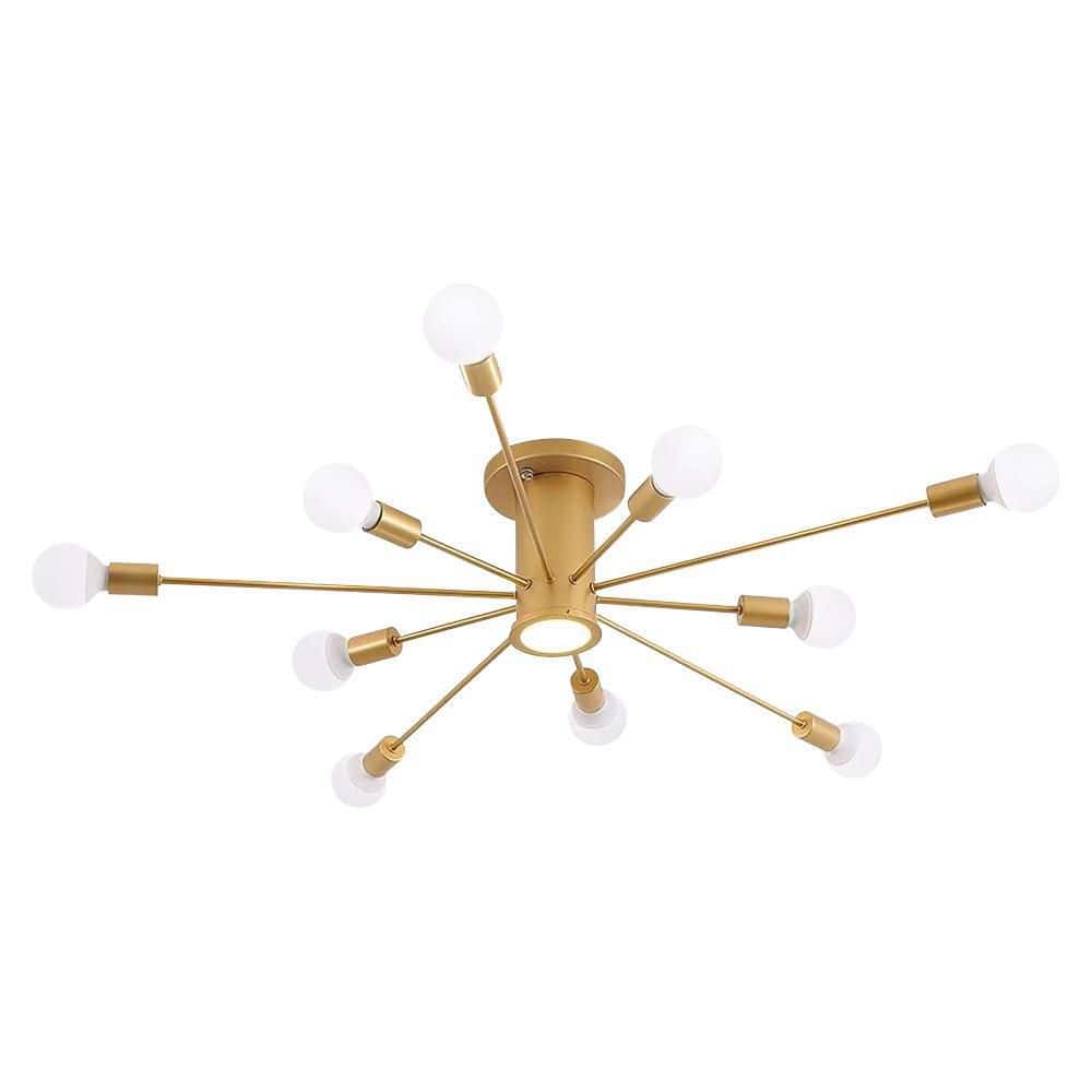 Color Sputnik Flush Mount