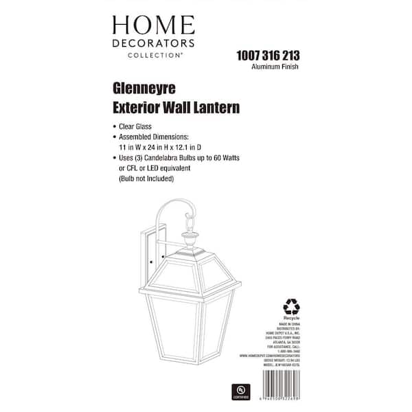 Home Decorators Collection Glenneyre 24 in. Stainless Home Decorators Collection Glenneyre 24 in. Stainless