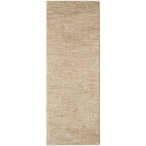 Masterpiece Beige/Tan Traditional 2 ft. x 7 ft. Indoor Area Rug