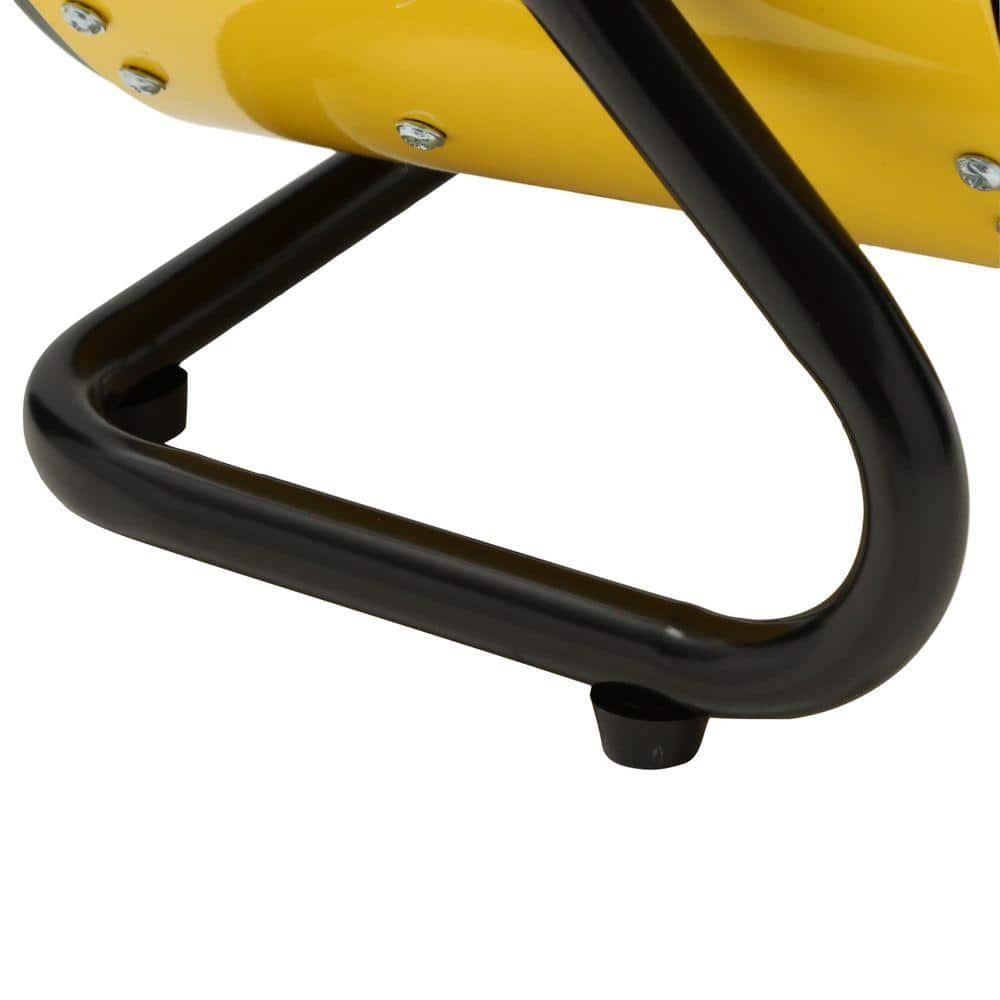 Dura Heat Yellow Stainless Steel Forced Air Heater with Thermostat