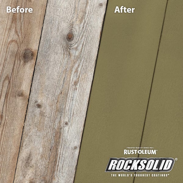5 gal. Sage Exterior 2X Solid Stain