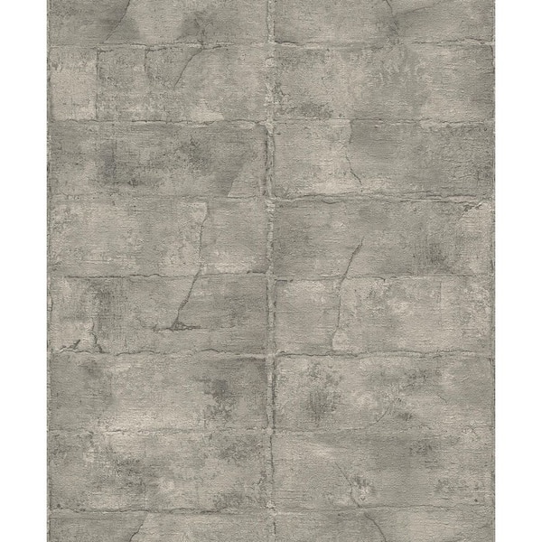 Advantage Clay Grey Stone Wallpaper Sample