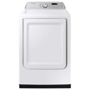 7.4 cu. ft. Vented Front Load Smart Gas Dryer with Sensor Dry in White