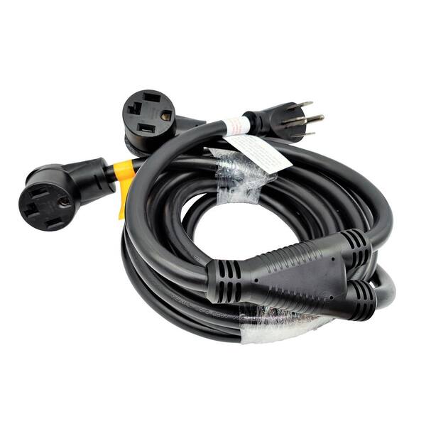 30A Parkworld Dryer 4 Prong 30A Extension Cord NEMA 14-30P to 14-30R 250V 7500W 7500W 50FT