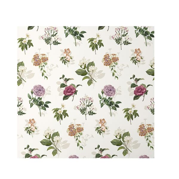 The Company Store Cameilla Floral Ivory Peel and Stick Removable Wallpaper Panel (covers approx. 26 sq. ft.)