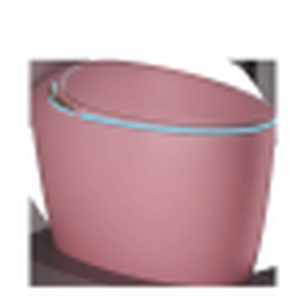 Pink Smart Bidet One-Piece Toilet, Auto Open Close Seat, Foot Sensor, LED Night Light, Warm Water & Dryer price history on PriceWatchPro