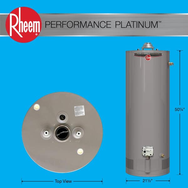 Performance Platinum 40 Gal. Short 38,000 BTU Natural Gas Water Heater with 12-Year Warranty