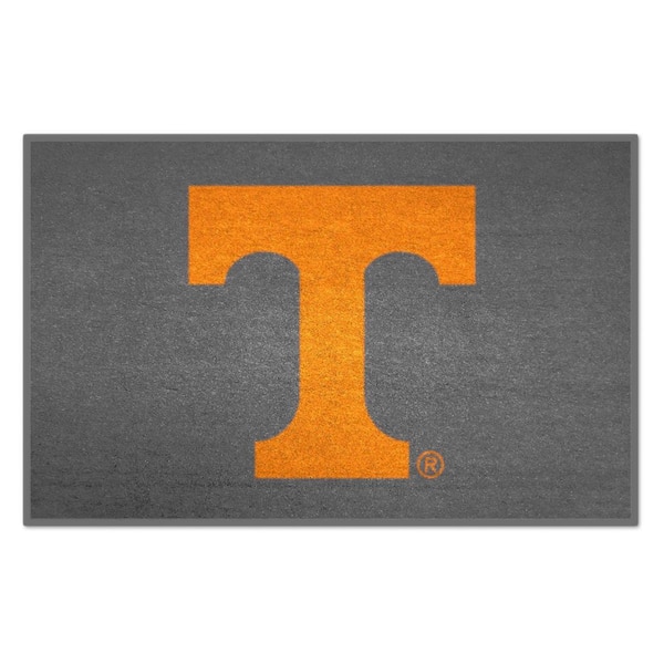 Tennessee Volunteers Gray 2 ft. x 3 ft. Starter Mat Area Rug