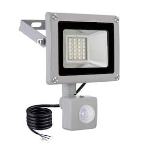 Ultra-thin LED Floodlight PIR Motion Sensor Wall Outdoor Lamp Security Light UK 