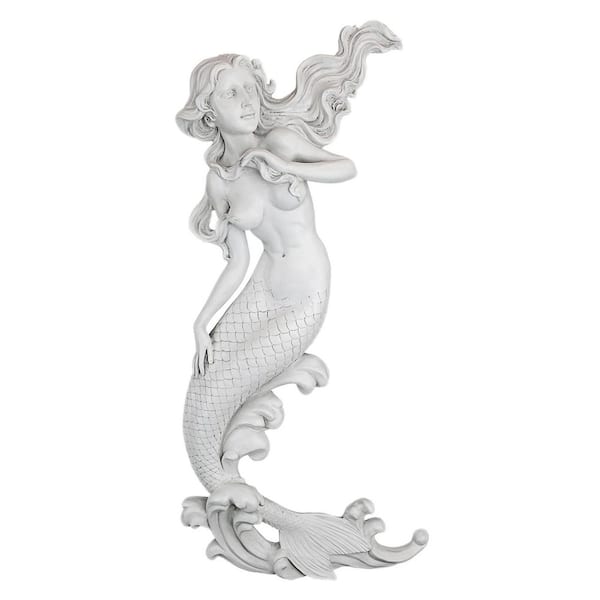 Design Toscano 33 in. H Mermaid of Langelinie Cove Wall Sculpture