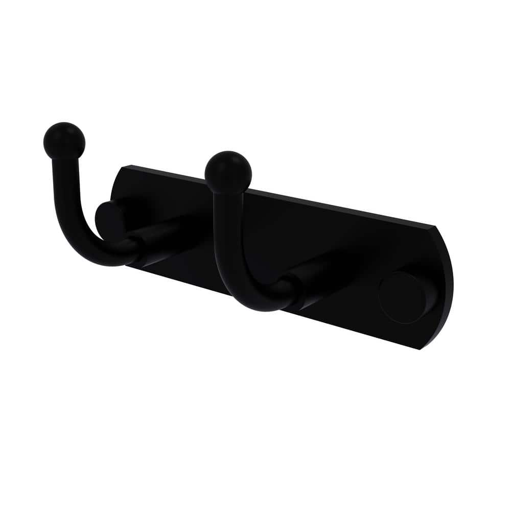 Allied Brass Skyline Collection 2 Position Robe Hook in Matte Black ...