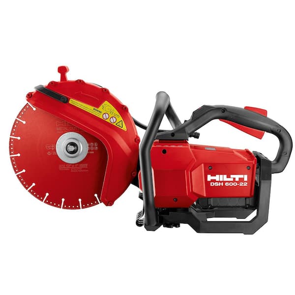 DSH 600 22 in. x 12.8 in. x 15.6 in. 22V Cordless Brushless Lithium-Ion 12 in. Concrete Cut-Off Saw with SPX Metal Blade