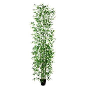 12 ft. Artificial Green Bamboo Tree