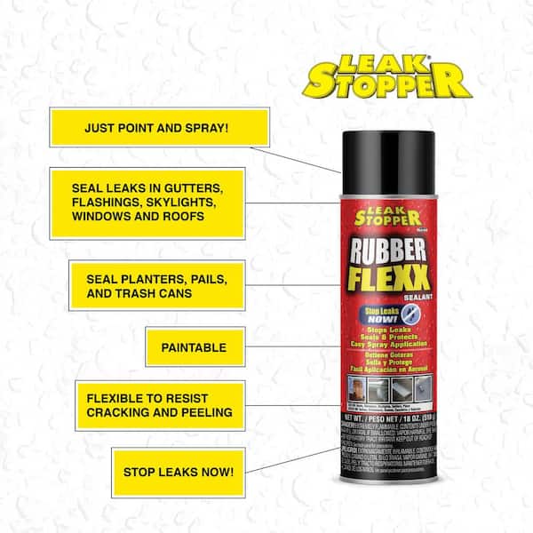 Leak Stopper® Rubber Flexx Waterproof Tape – Black Jack Coatings