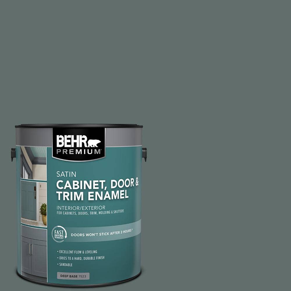 1 gal. #PPU12-19 Mountain Pine Satin Enamel Interior/Exterior Cabinet, Door & Trim Paint price history on PriceWatchPro