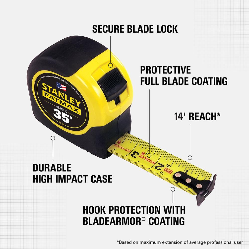 Stanley 35 ft. FATMAX Tape Measure