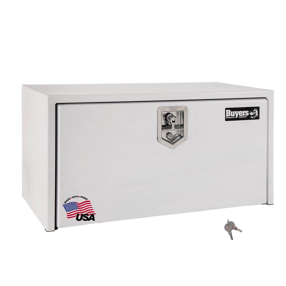 18 in. x 18 in. x 30 in. White Steel Underbody Truck Tool Box price history on PriceWatchPro
