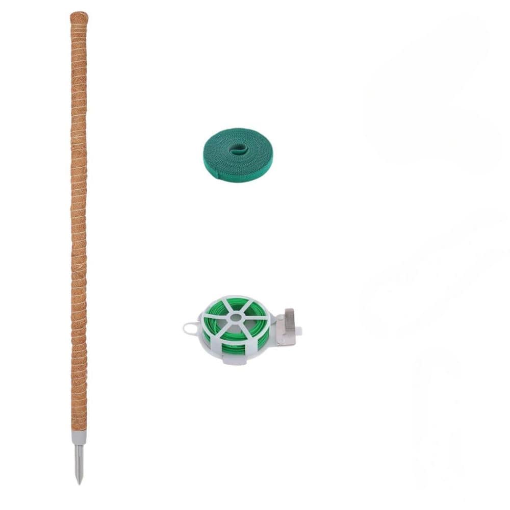 OGETFUUR 1 Pack 40 in. Moss Poles Coco Coir Plant Pole Moss Plant