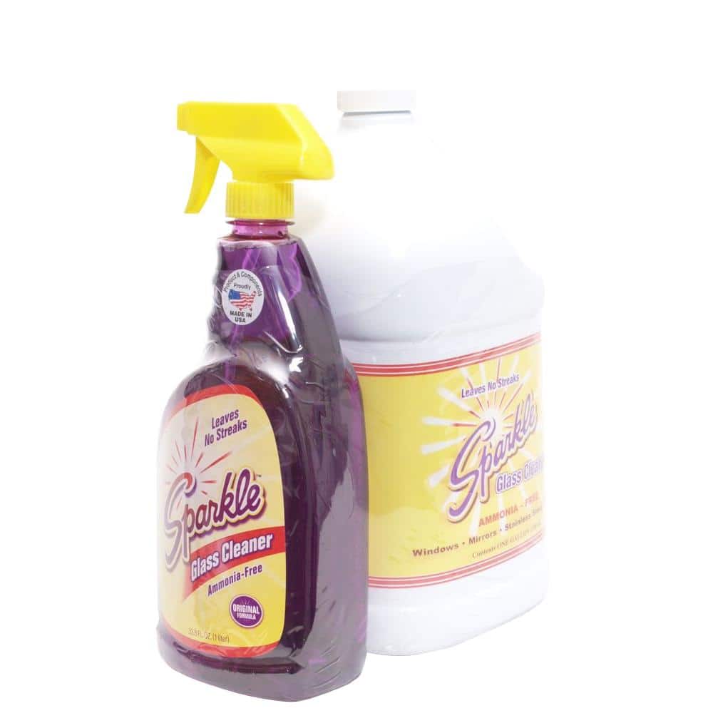 Sparkle Glass Cleaner, Ammonia-free, 33.8 oz. (Pack of 1)