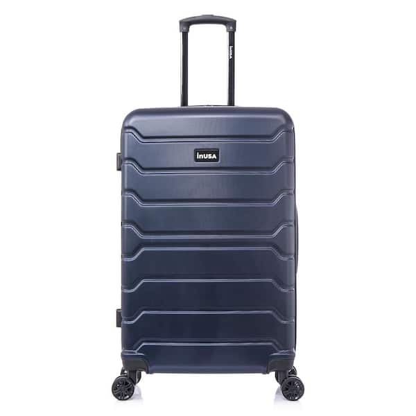 InUSA Trend Lightweight Hardside Spinner Luggage 28 in. Blue IUTRE00L
