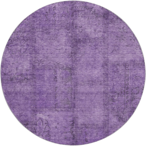 Dream Shag Premium Machine Washable Abstract ADS685 Fern 2 ft. x 7 ft. Runner Rug