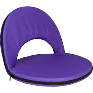 Portable Multiuse Adjustable Purple Recliner Stadium Seat
