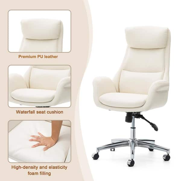 White cushion office chair new arrivals