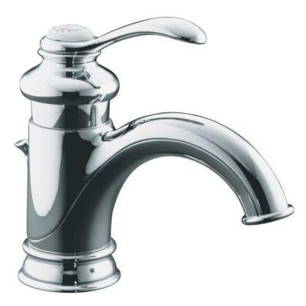 Kohler Fairfax K-12182-Cp Single Handle Single Hole Bathroom Faucet With Meta...