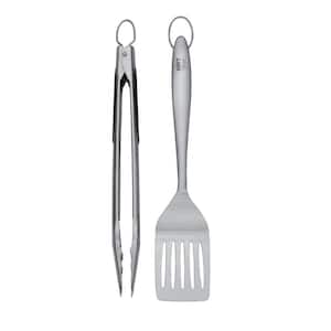 2-Piece Style Stainless Steel Grill Tool Set