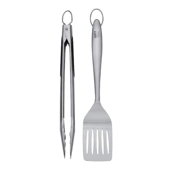 Weber 2-Piece Style Stainless Steel Grill Tool Set