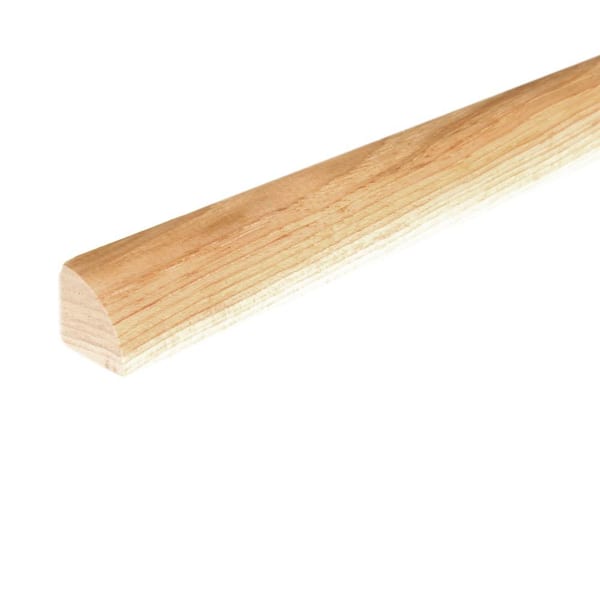 ROPPE Quarter Round Matte Sepia 0.75 in. T x 0.75 in. W x 78 in. L Hardwood Trim