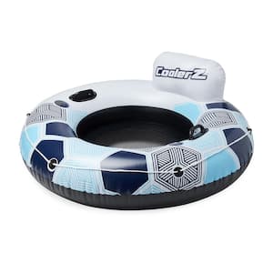 CoolerZ Rapid Rider 53 in. Blue Inflatable Blow Up Pool River Tube Float