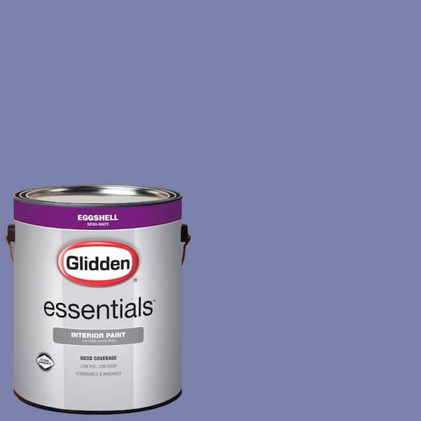 Glidden Essentials 1 gal. #HDGV40U Playhouse Purple Eggshell Interior Paint