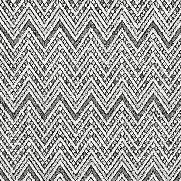 Jagged Zig Zags BTY From Closed Quilt Shop Dusty Blues on Ivory 