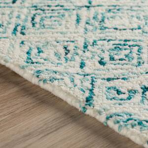 Evie 1 Teal 8 ft. x 10 ft. Area Rug