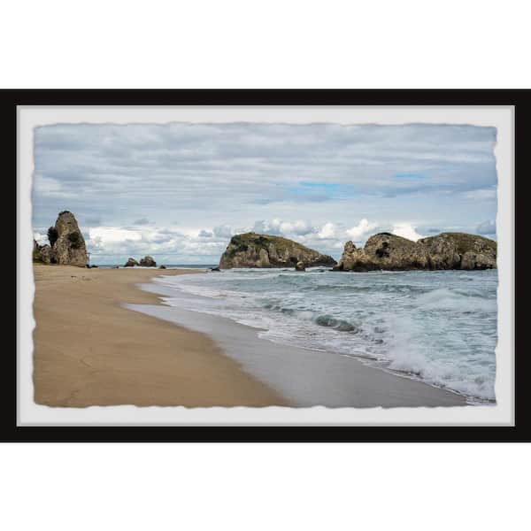 Unbranded "Ride the Tides" by Marmont Hill Framed Nature Art Print 16 in. x 24 in.
