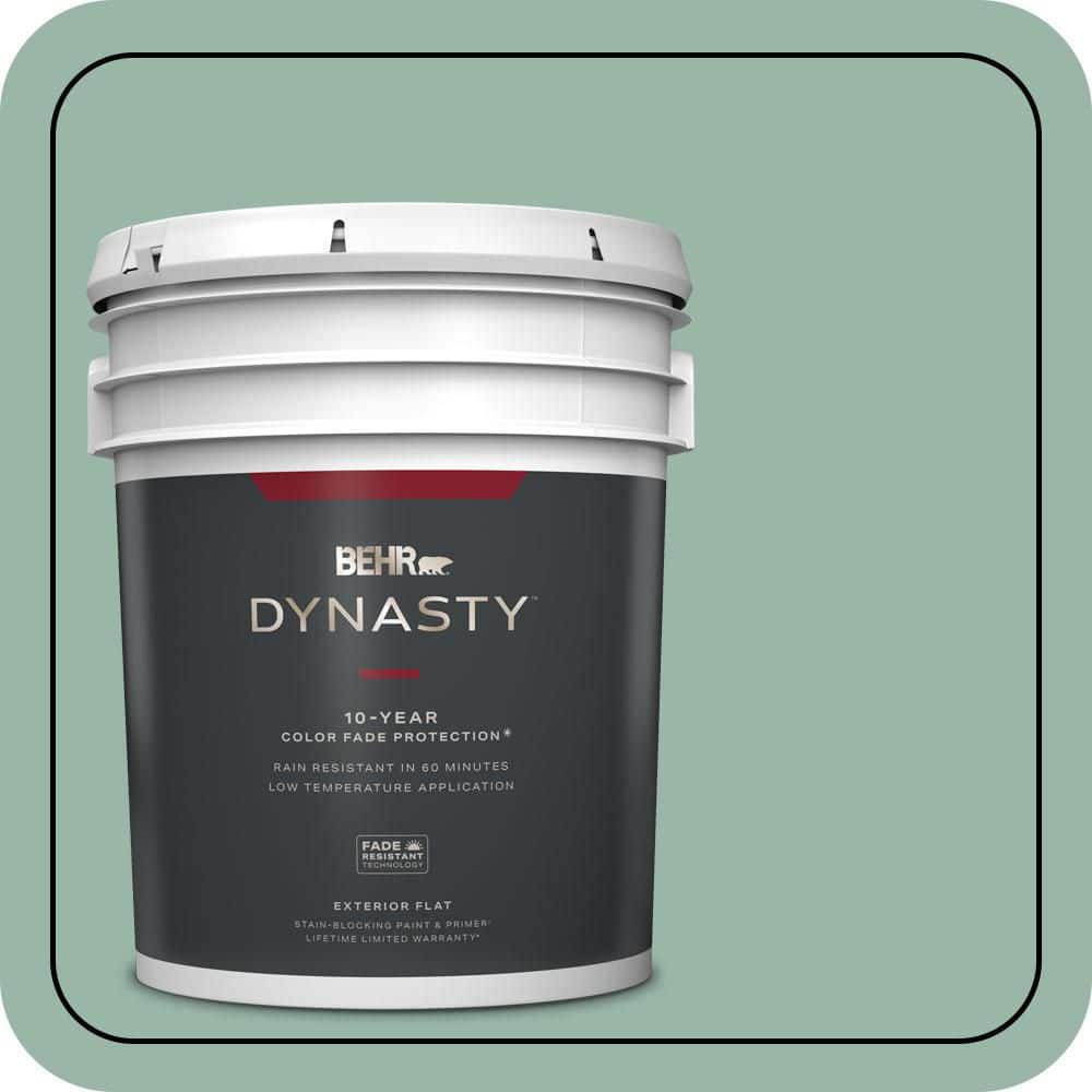 5 gal. #S420-3 Nile River Flat Exterior Stain-Blocking Paint & Primer price history on PriceWatchPro