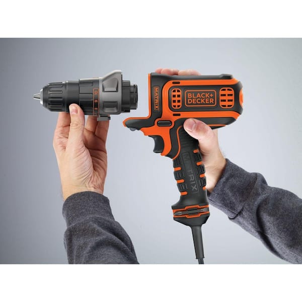 BLACK+DECKER 5.2 Amp 3/8 in. Corded Drill DR260C - The Home Depot