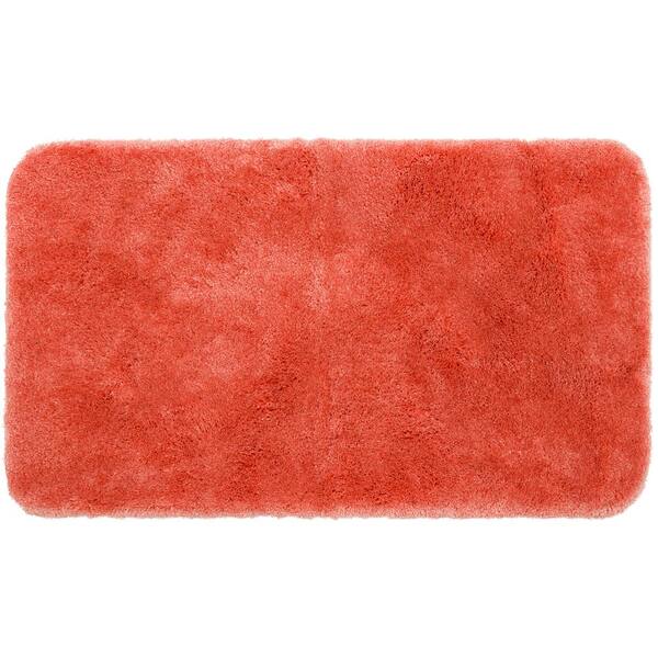 Mohawk Home Royal Coral 24 in. x 40 in. Nylon Machine Washable Bath Mat