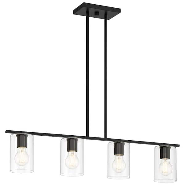 Access Lighting Integrated LED Matte Black Pendant