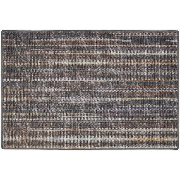 2 X 3 Brown Ombre Runner Rug