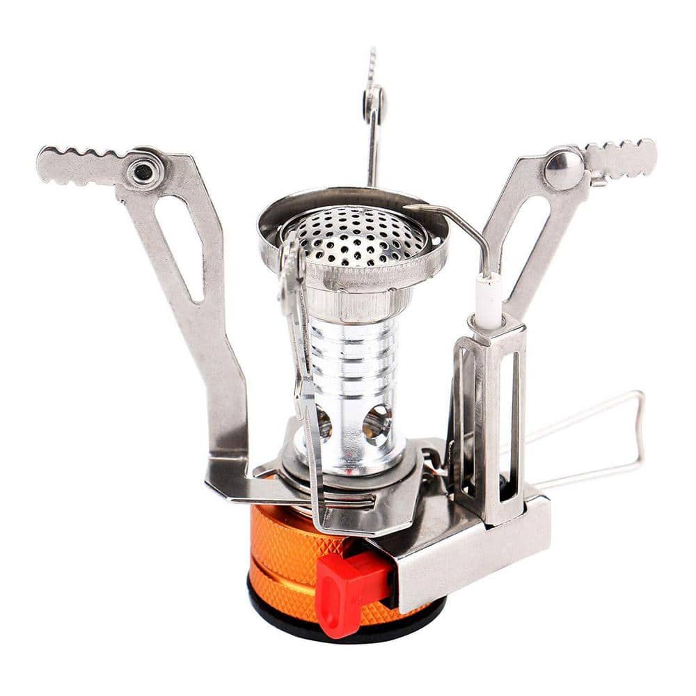 Afoxsos 3000-Watt Outdoor Camp Stove Portable Picnic Stove All-in-1 Mini Stove with Electronic Ignition