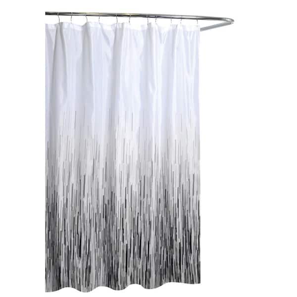Unbranded Greyscale Shower Curtain